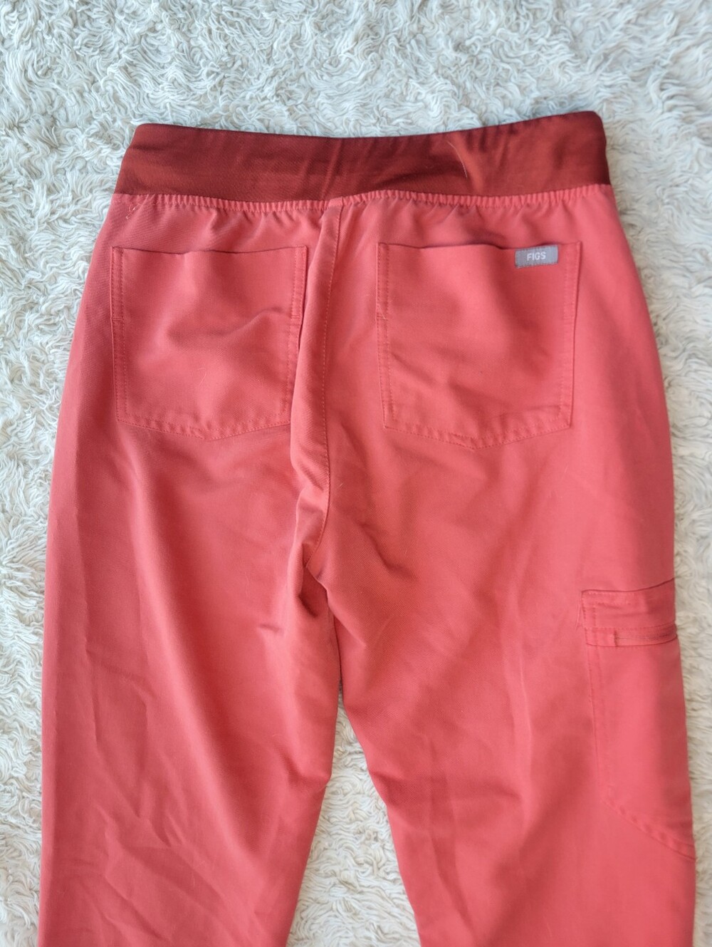 Figs Zamora Jogger Scrub Pants Clay XS Petite - Picture 5 of 8